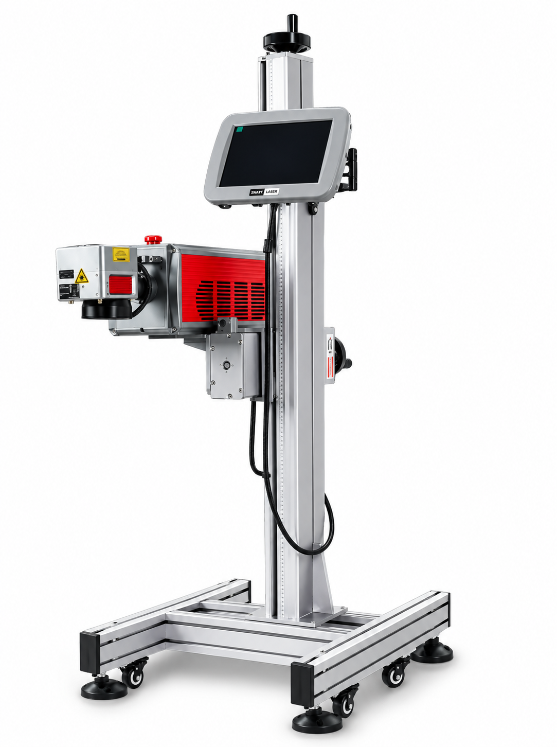 CO₂ Laser on Fly Marking Machine — Laser Marking & Engraving