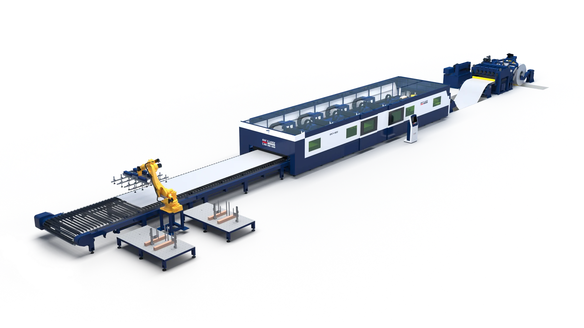 HANS GRC4 1800 — Coil-Fed Laser Cutting Machine