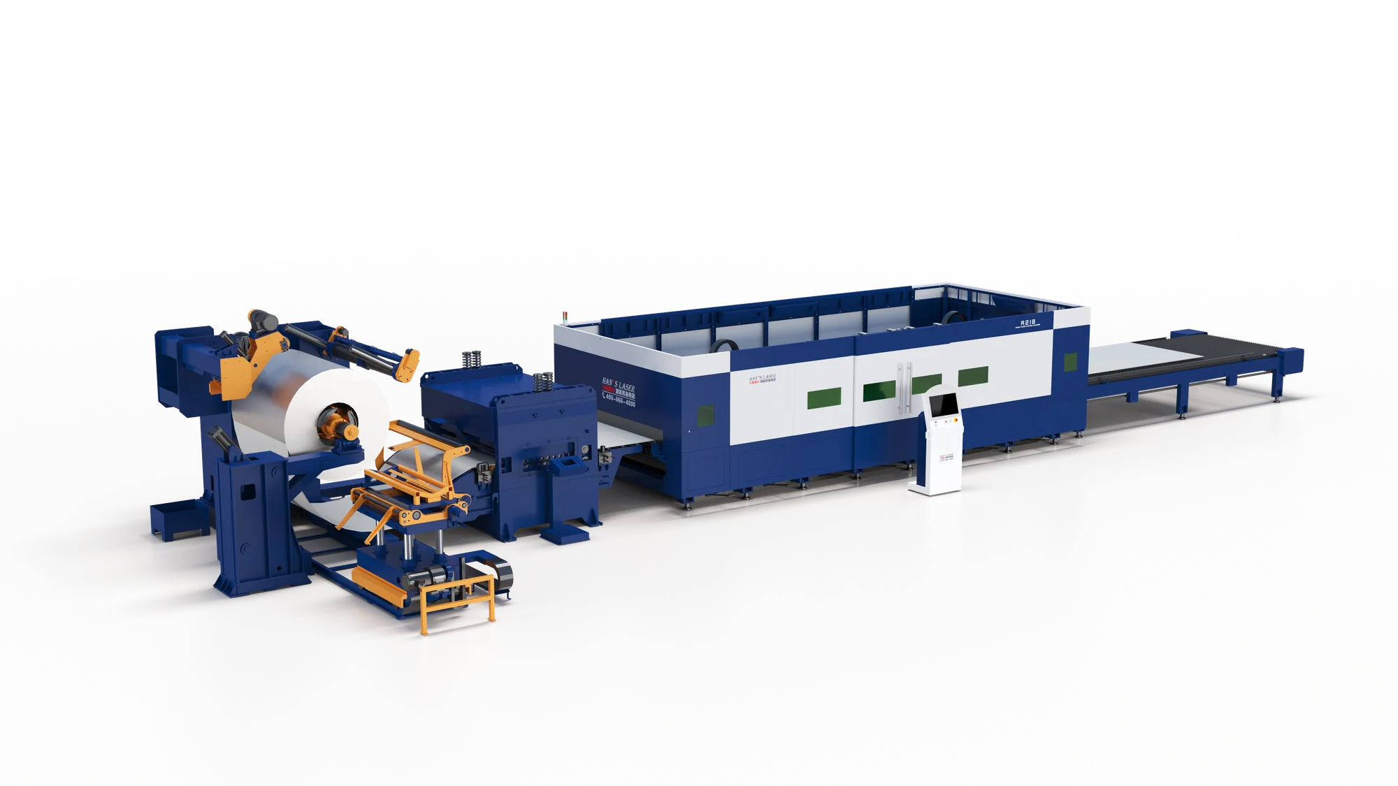 HANS R218 — Coil-Fed Laser Cutting Machine