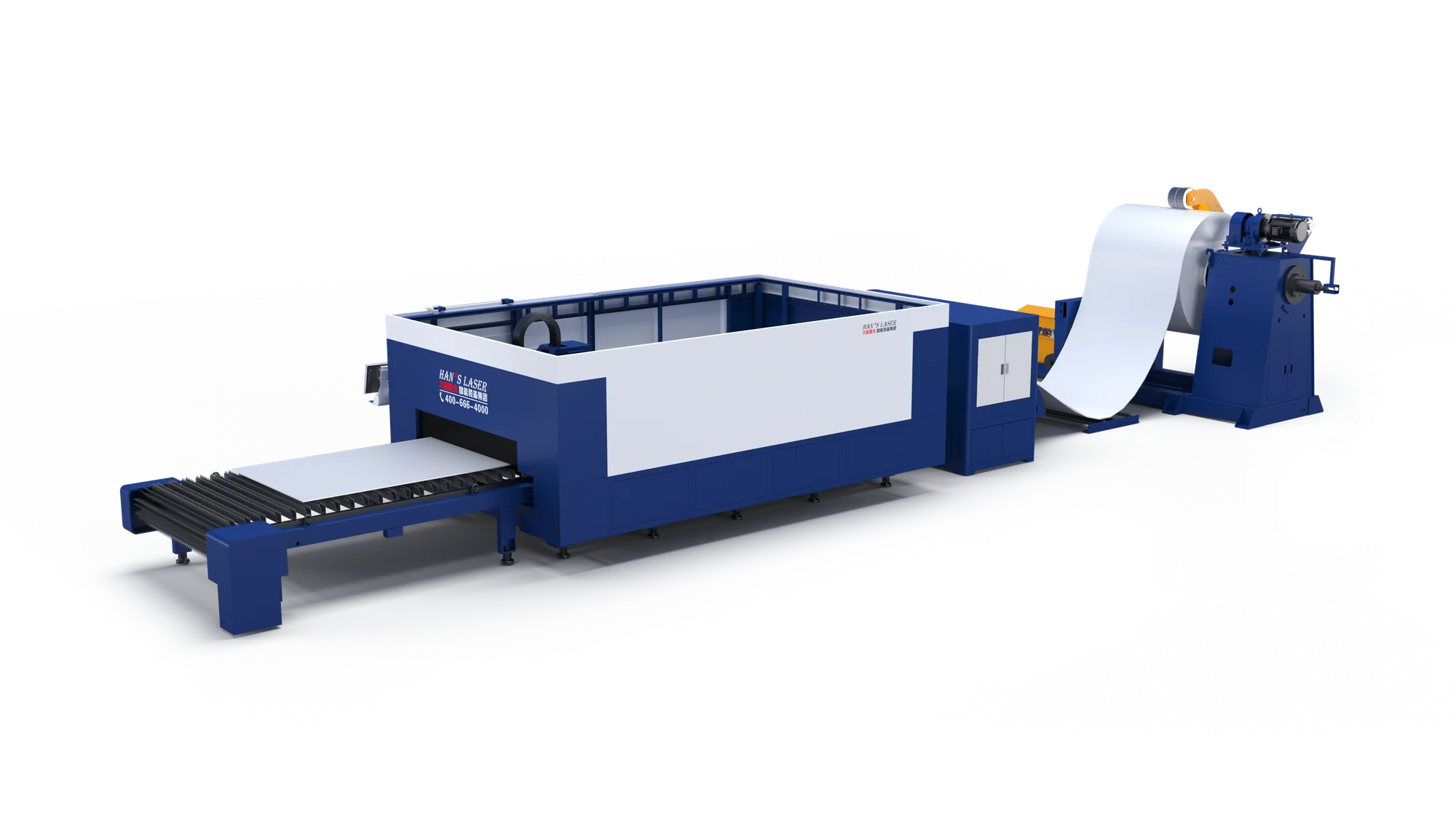 HANS RBC3015 — Coil-Fed Laser Cutting Machine